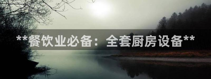 尊龙凯时平台还是万搏好：**餐饮业必备：全套厨房设备**