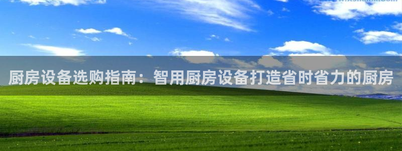 尊龙凯时捕鱼游戏能玩吗：厨房设备选购指南：智用厨房设备打造省