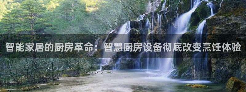 尊龙凯时客服：智能家居的厨房革命：智慧厨房设备彻底改变烹饪体