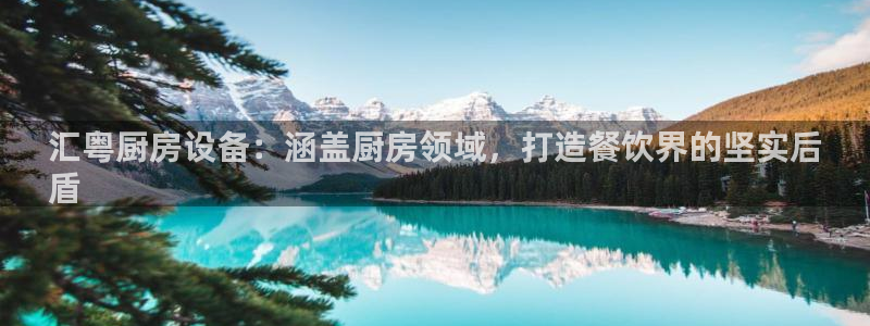 kb88凯时会员登录：汇粤厨房设备：涵盖厨房领域，打造餐饮界