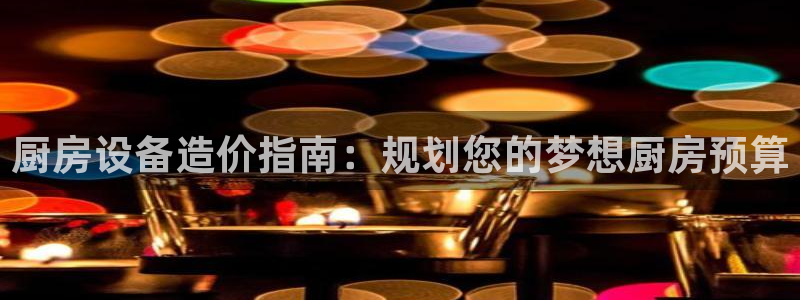 尊龙凯时的企业文化：厨房设备造价指南：规划您的梦想厨房预算