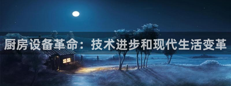 尊龙凯时法拉币：厨房设备革命：技术进步和现代生活变革