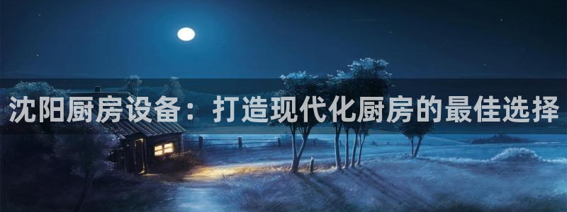 尊龙凯时网娱乐最新版：沈阳厨房设备：打造现代化厨房的最佳选择