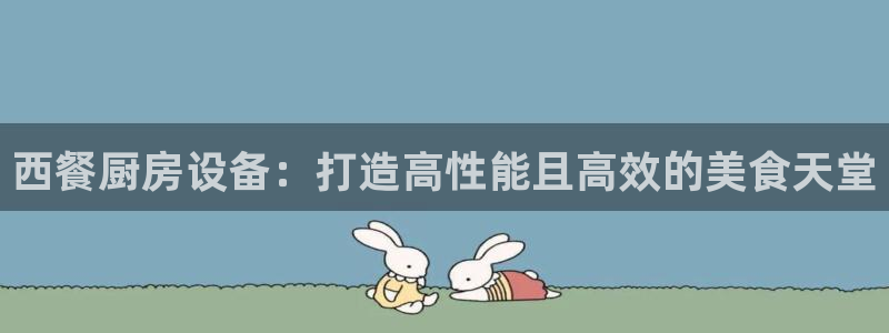 尊龙凯时平台还是万博好：西餐厨房设备：打造高性能且高效的美食